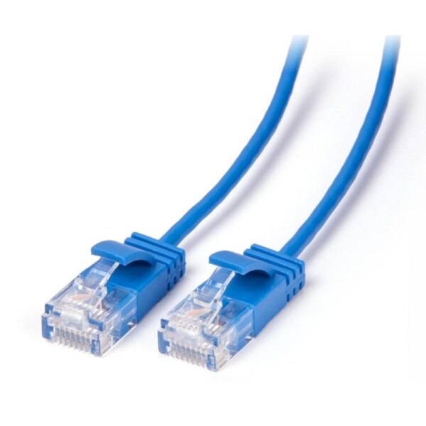 5m Ultra Slim Cat6 Network Cable Blue