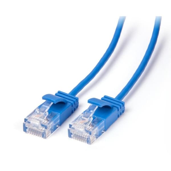 3m Ultra Slim Cat6 Network Cable Blue