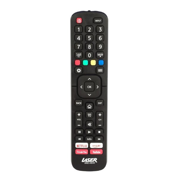 Laser Plug & Play Hisense TV Remote - Immediate Use, No Coding