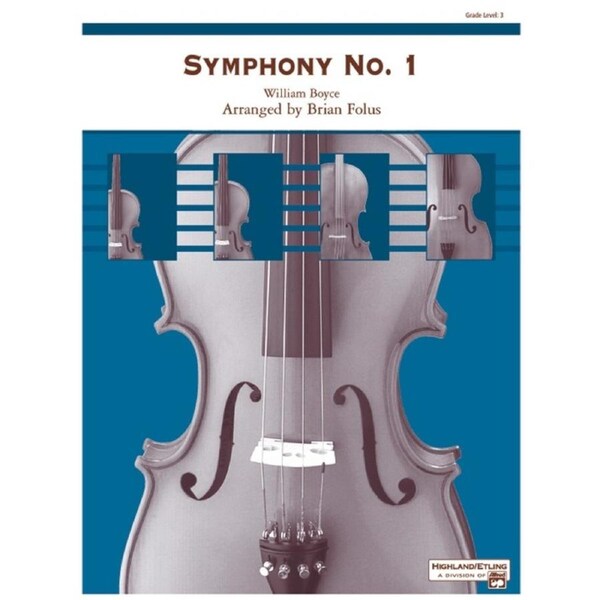 Symphony No 1 String Orchestra Gr 3