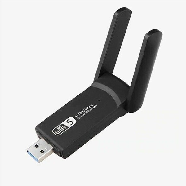 DUAL BAND USB 3.0 ADAPTER WIFI 5 AC1200MPS 2.4G 5.8G Network Card DUAL ANTENNA