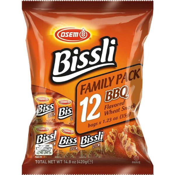 Osem Bbq Bissli Multipack 12 x 35g