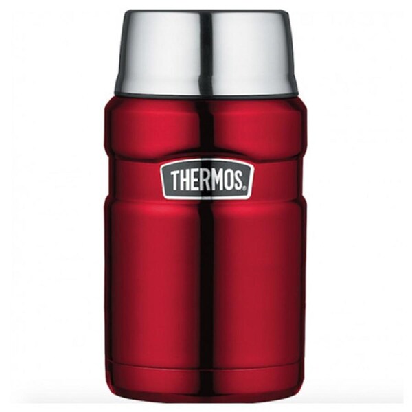 Thermos Stainless King Food Jar 710ml Red