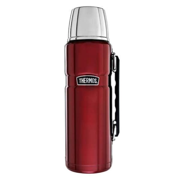 Thermos Stainless King Vacuum Flask 1.2L Red