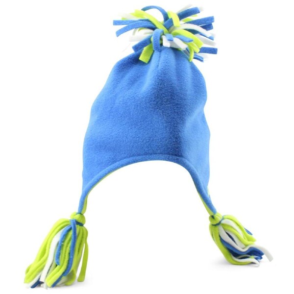 XTM Infant Gigi Snow Ski Winter Beanie for 0-2 year olds Blue