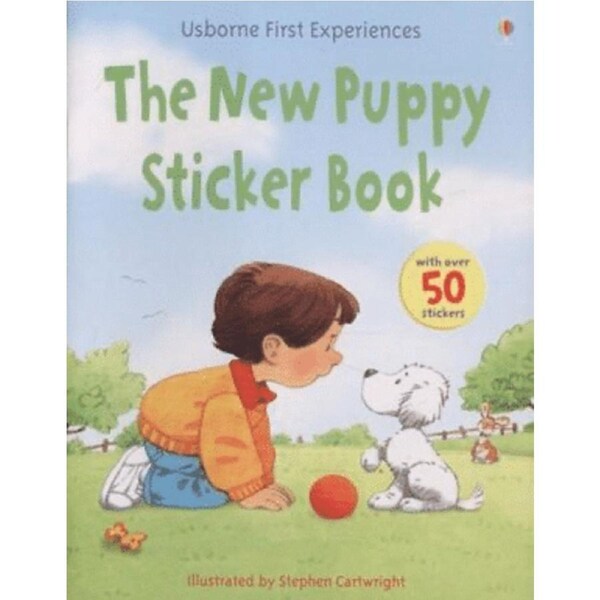 The New Puppy Sticker Book