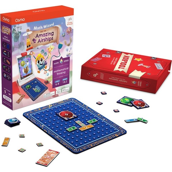 Osmo Maths Wizard and the Amazing Airships Educational Game Kids/Child 6-8y Toy