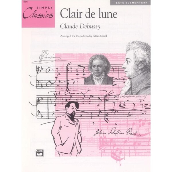 Clair De Lune Simplified Piano Solo