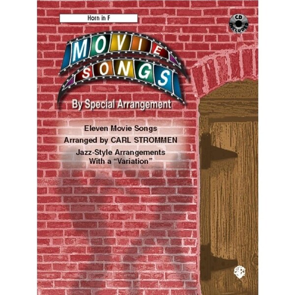 Movie Songs By Special Arrangement Horn Book/CD