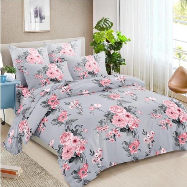 Gloomy Garden Design Quilt/Duvet/Doona Cover Set Super King