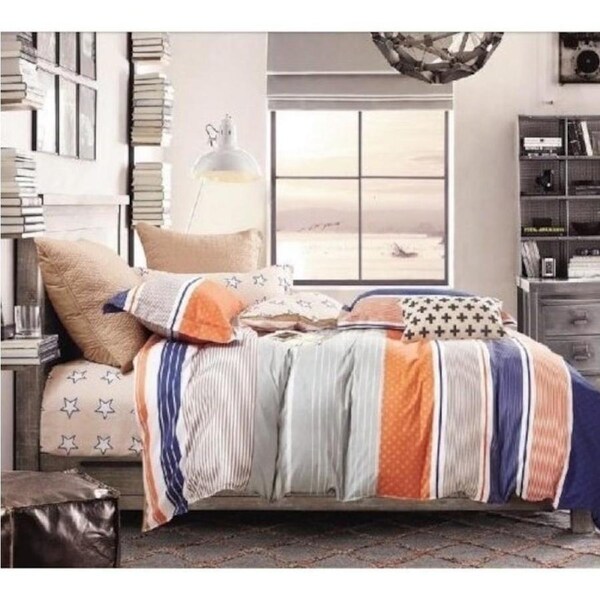 Moka Design 100% Cotton Quilt Cover Set 300TC King