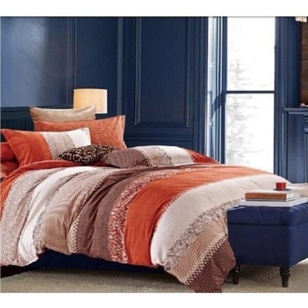 Windsor Love Design 100% Cotton Quilt Cover Set 300TC King