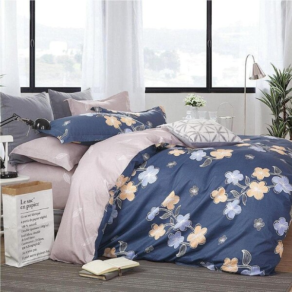 Smile Mila Design Quilt Cover Set Single