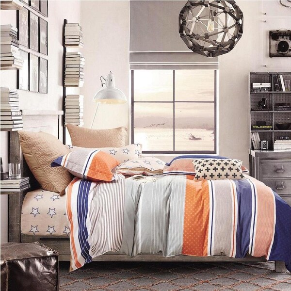 Moka Design Quilt Cover Set Queen
