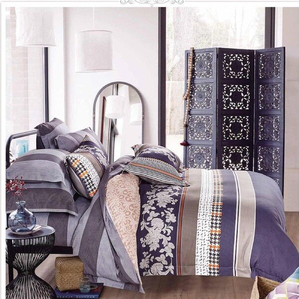 Vegas Design Quilt Cover Set Queen