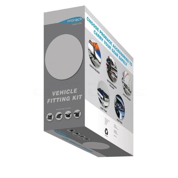Yakima, Whispbar & Prorack Roof Rack Fitting Kit K991 for Wing, HD & P Bars