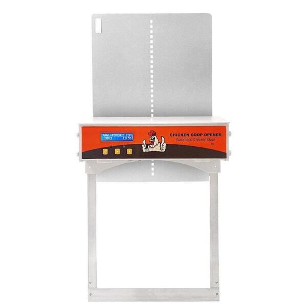 Automatic Chicken Door Auto Opener Coop House Kit Cage Closer Timer Light Sensor Upgraded