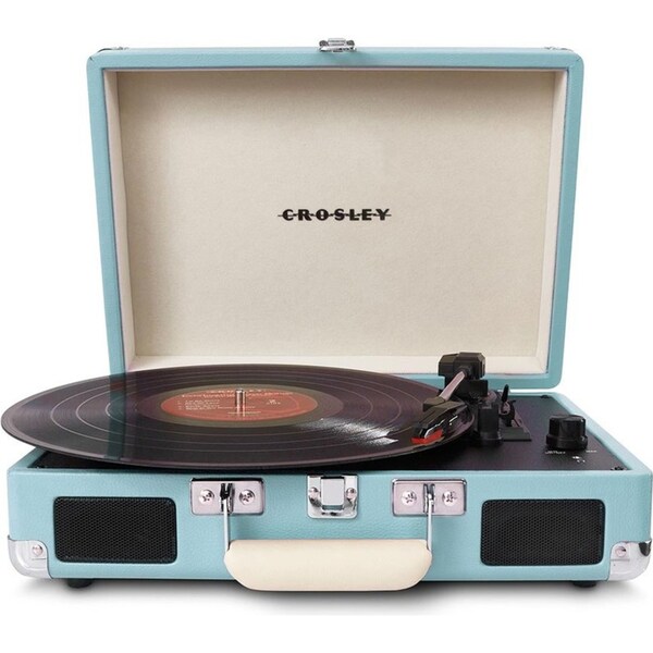 Crosley Cruiser Bluetooth Portable Turntable - Turquoise