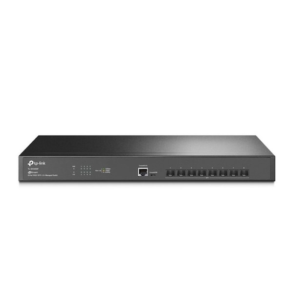 TP-Link SX3008F JetStream 8-Port 10GE SFP+ L2+ Managed Switch, SFP+, Omada
