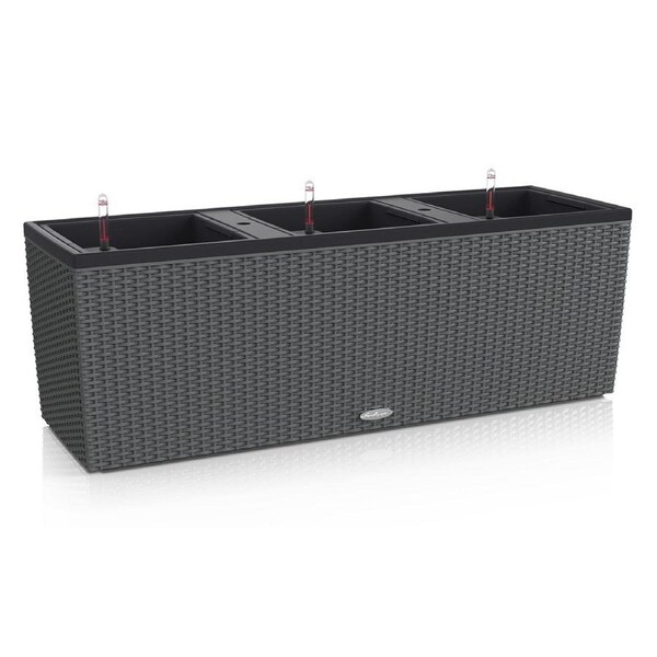 LECHUZA TRIO COTTAGE 30 PLANTER POT (GRANITE)