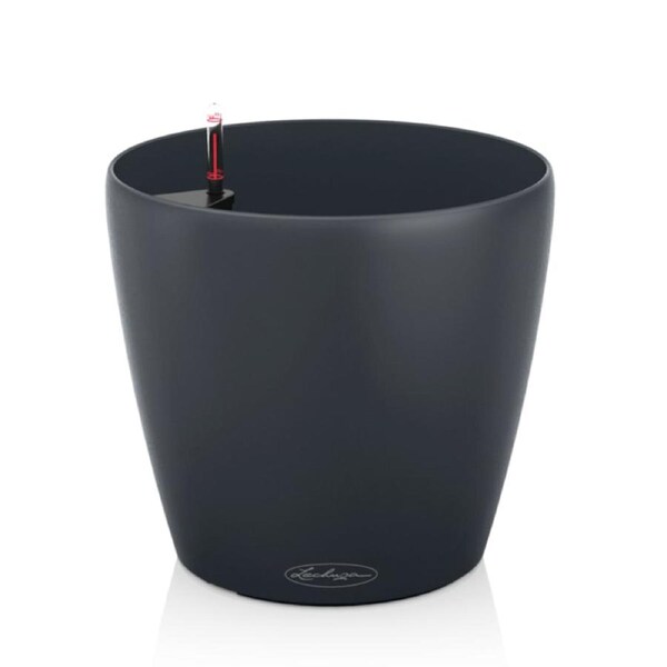 LECHUZA CLASSICO COLOR 18 PLANTER POT (SLATE)