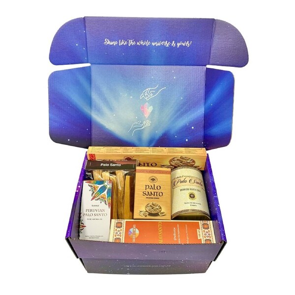 Palo Santo Clearing & Cleansing Hamper Gift Set