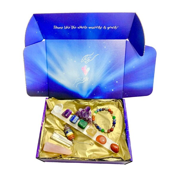 The Balance Box Crystal Gift Set
