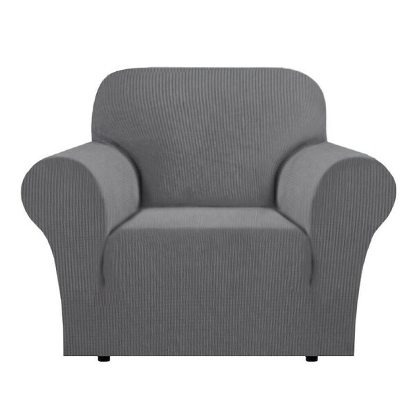 Super Stretch Couch Covers Sofa Covers Slip Covers Soft Thick 1/2/3/4 Seater Grey / One Seater