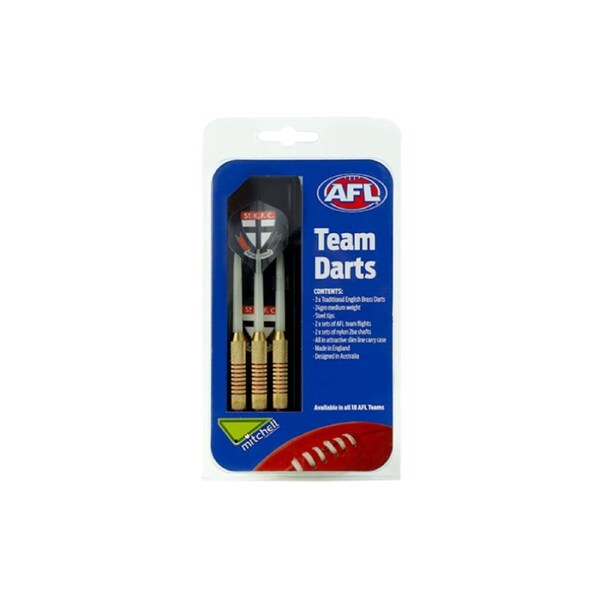 St Kilda Saints AFL Aussie Rules Football Team Darts Set