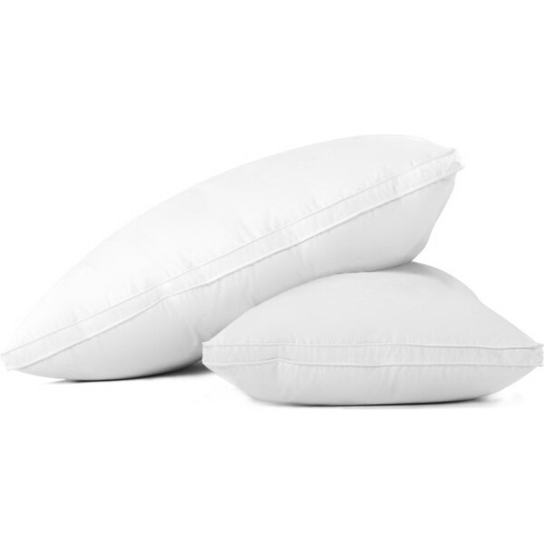 Goose Feather Down Twin Pack Bed Pillows