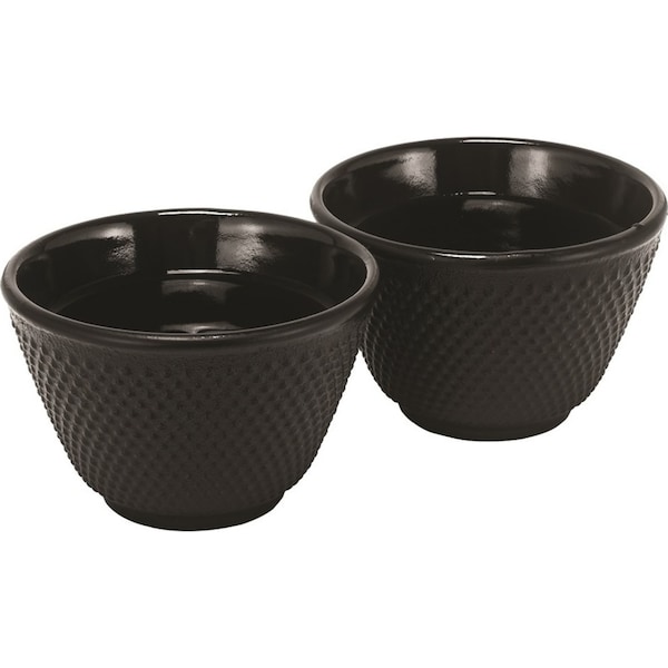 Avanti Hobnail Cast Iron Tea Cups Set of 2