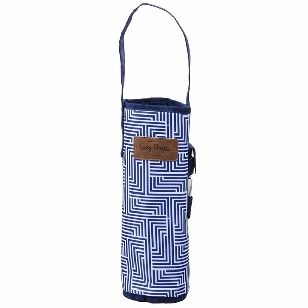 Lazy Dayz Insulated Wine Bottle Tote - Makena