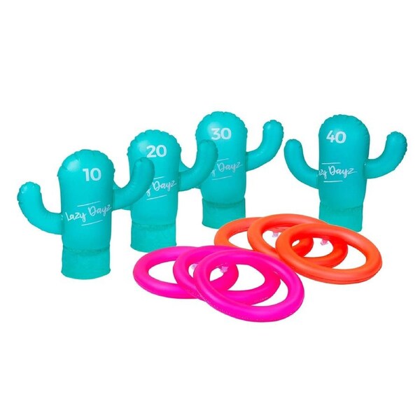 Lazy Dayz Inflatable Cactus Ring Toss