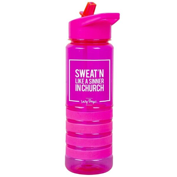 Lazy Dayz Sports Bottle 750ml - Pink