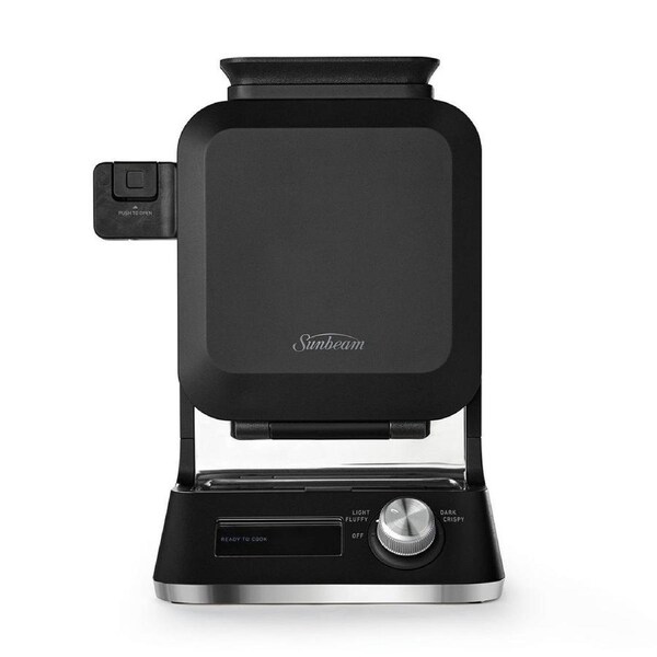 Sunbeam Classics Vertical Pancake Waffle Maker Breakfast Making Machine - Black