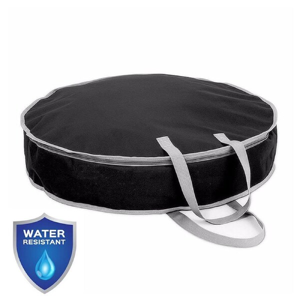 Christmas Complete Wreath Storage Bag Black 63cm