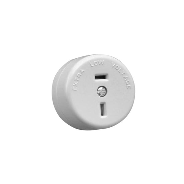 Clipsal 402-32 - Surface socket Front Connect 15A-32A 2 Pin Polarised White