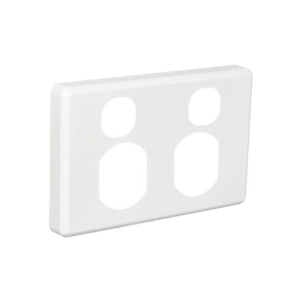 Clipsal C2025C - White Cover only to suit C2025-WE Classic double power points