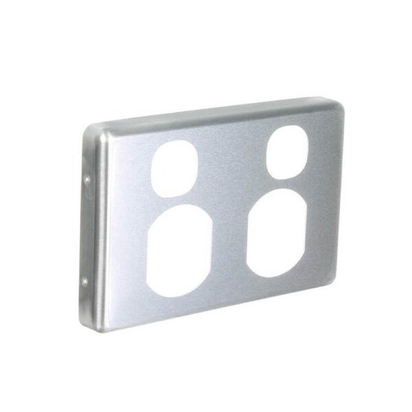 Clipsal C2025C-BA - Brushed Aluminium Cover to Suit C2025 (Classic Series)