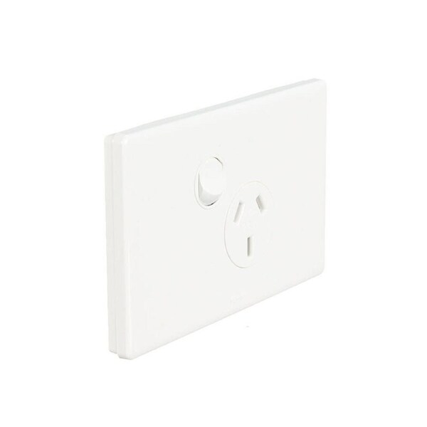 Legrand ED787WE - Dedicated Plate Single Power Point 10Amp Excel Life