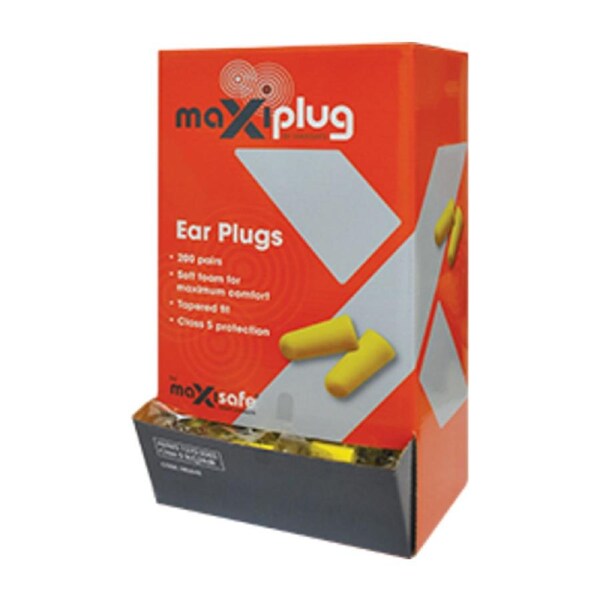 Hearing Protection Maxisafe "Maxiplug" - Uncorded - HEU645
