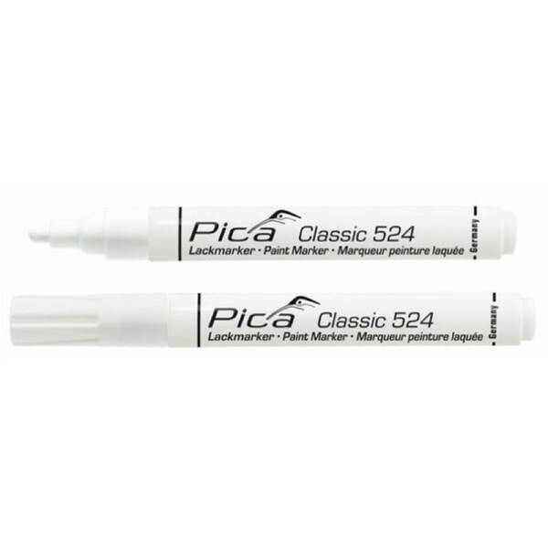 Pica classic industry/ paint marker white - PIC524-52
