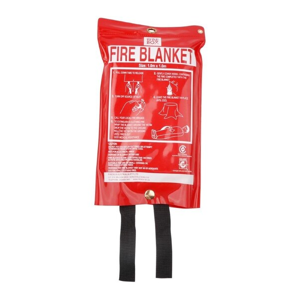 FIREBOX 1.0m x 1.0m Fire Blanket