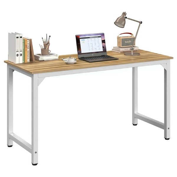 Advwin 120cm Computer Desk Modern Writing Tables Workstation Wood