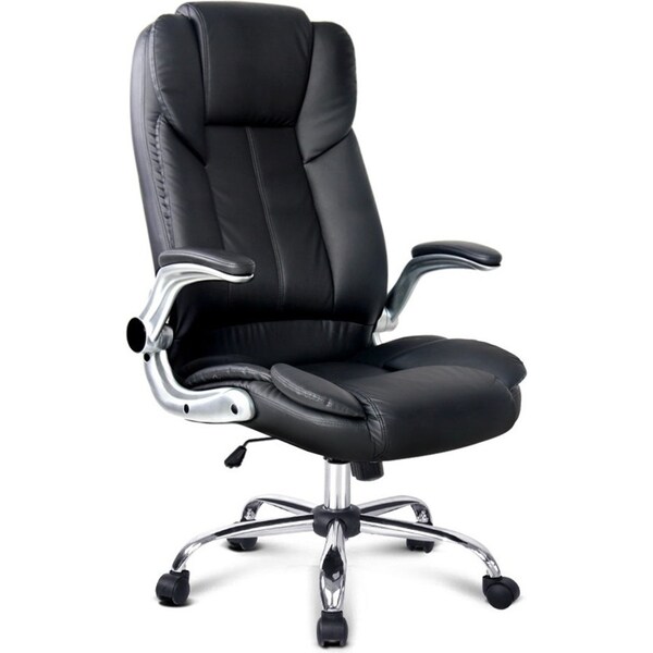 Office Executive Massager Computer Desk Chair - Black