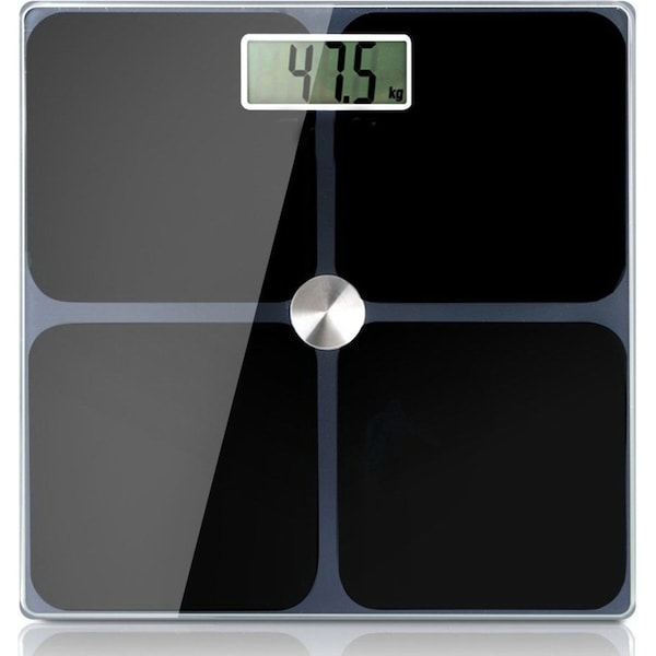 Digital Bathroom Scale 180KG - Black