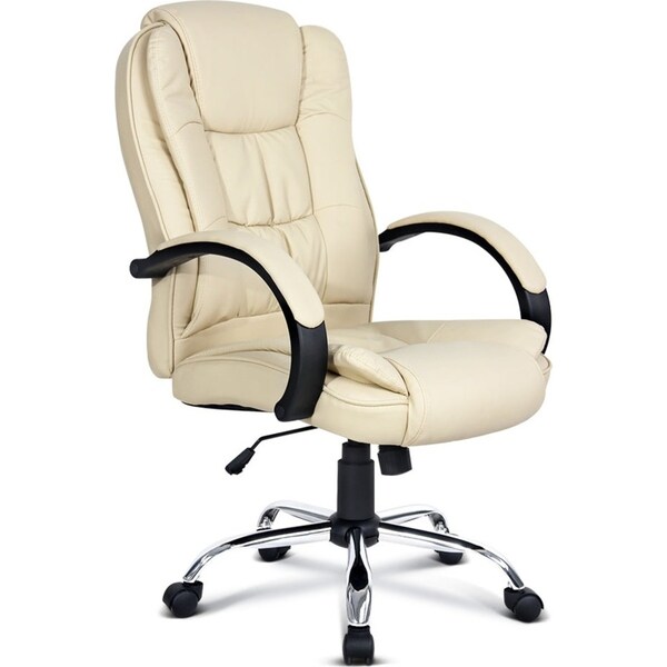 Gaming and Office Computer Desk Chair - Beige