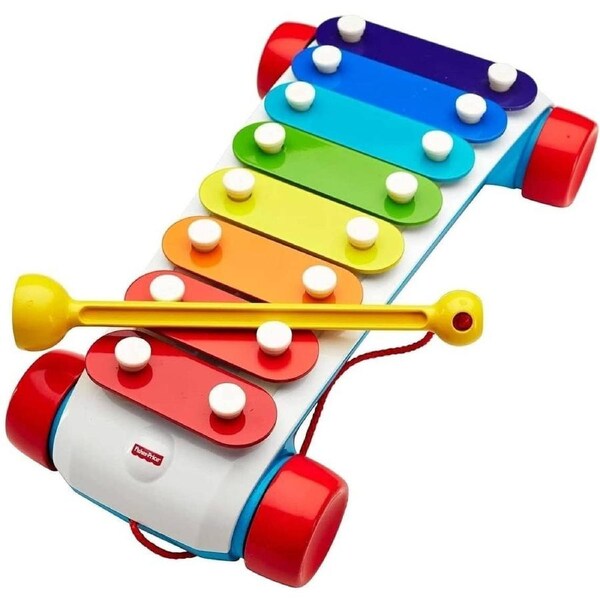 Fisher-Price - Xylophone Classic Musical Instrument Pull Toy