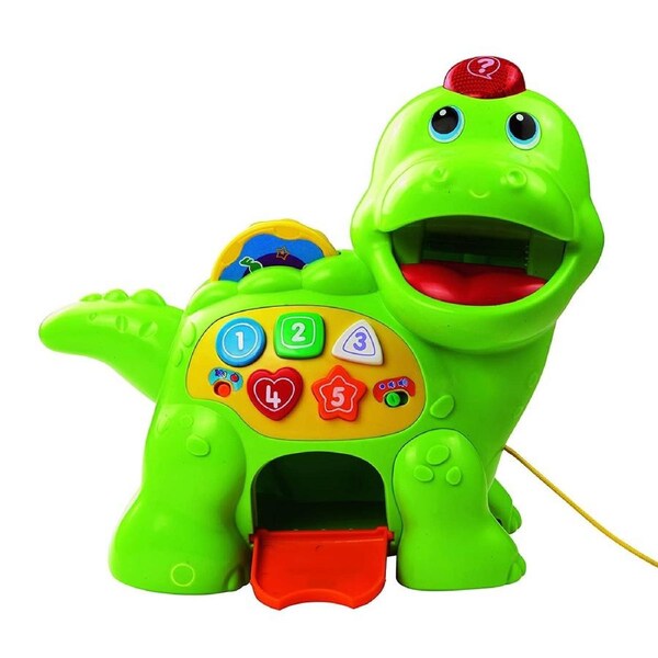 Vtech - Baby Feed Me Dino Musical Toy With Numbers Music Shapes And Interactive Lights Vtec