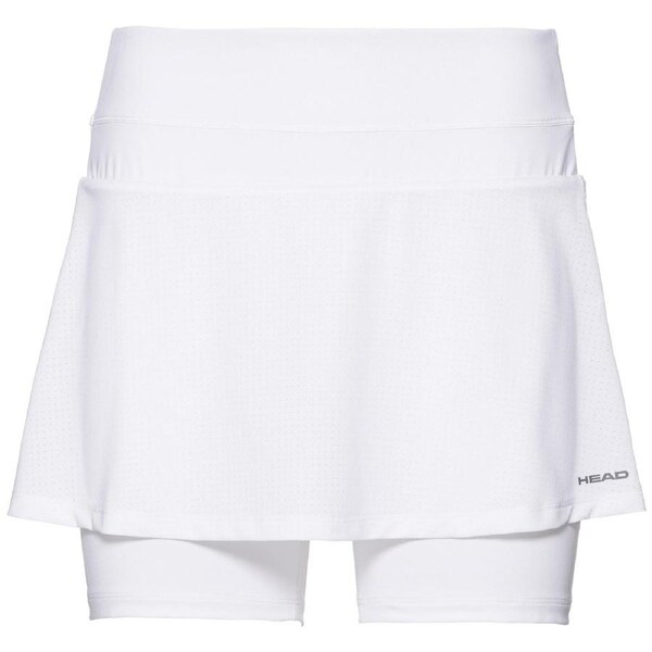 HEAD Girls Youth Emma Skort Shorts Tennis Training Sports - White XX-Large (Youth 18)